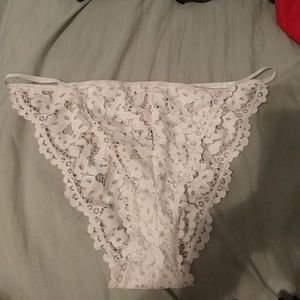 Victoria's secret cheekini panty size large